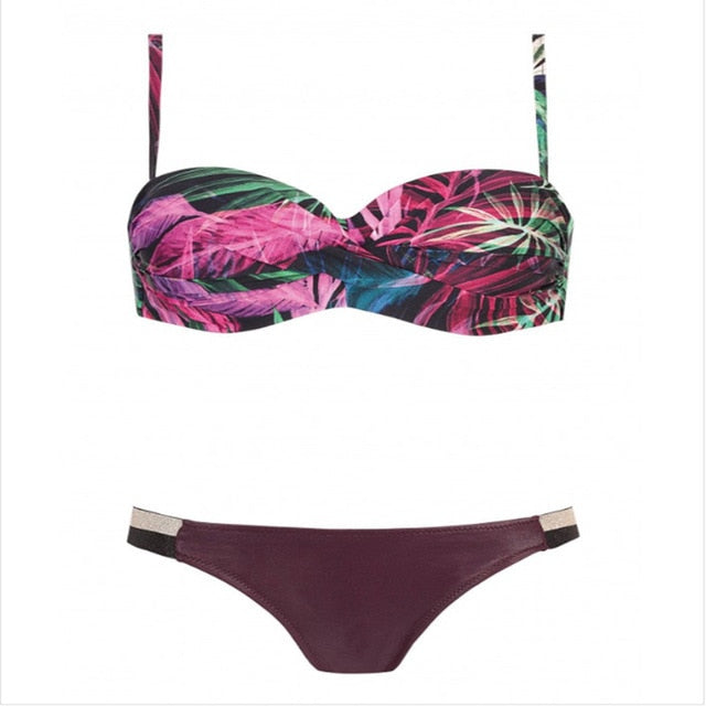 Variant image for Dam Bikini Set Hip-in Passform Nylon Spandex-6