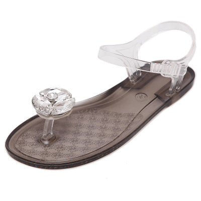 Variant image for Dam Sandaler Transparent Neopren med Smycken-2