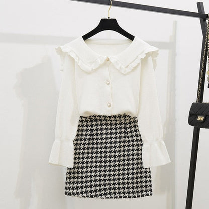 Variant image for Dam Minikjol och Skjorta Rüschen Akryl Polyester-3