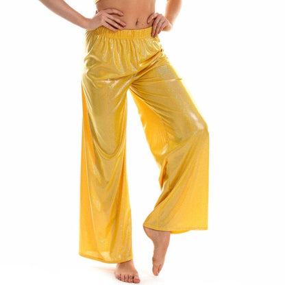 Variant image for Dam Byxor Med Resår I Midjan Snygga Långa Polyester-8