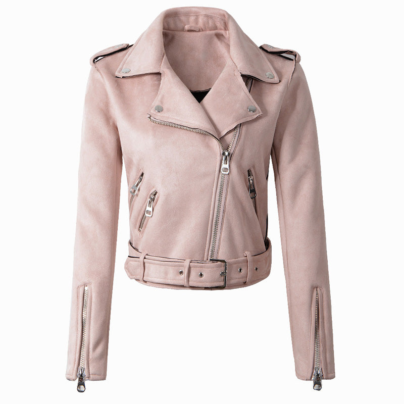 Damjacka Modern Elegant Polyester Jacka för Dam-6