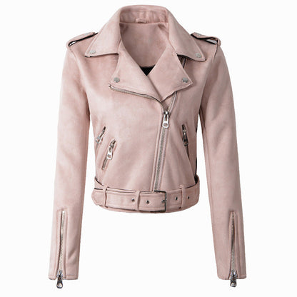 Damjacka Modern Elegant Polyester Jacka för Dam-6