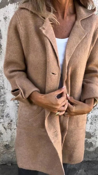 Damjacka Avslappnad Design Mjuk Material för Kalla Dagar-5