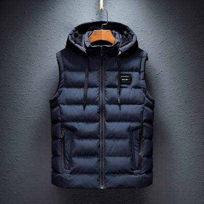 Variant image for Herr Hoodie Väst Modern Design Högkvalitativ Polyester-25