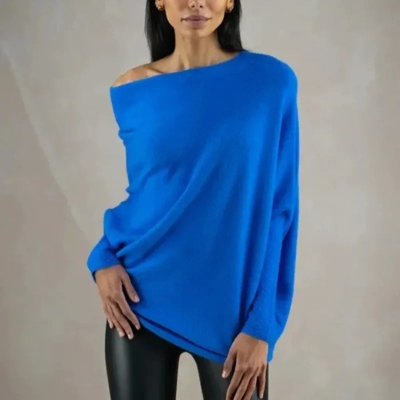 Variant image for Dam Tröja Off-Shoulder Mjuk Tygdesign-35