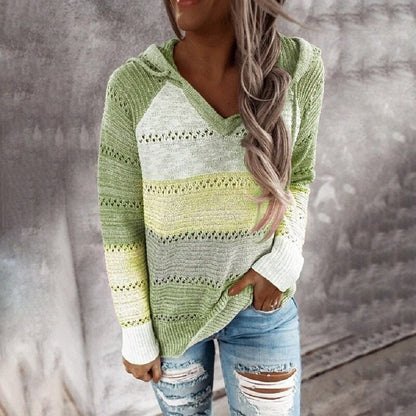 Lång Kofta Dam Färgglad Boho Stil Mjuk Material-5