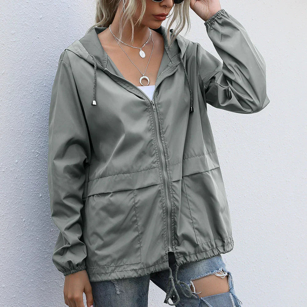 Variant image for Herrjacka Casual med Huvkrage Polyester-17