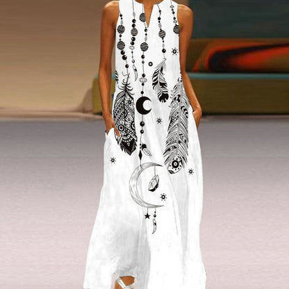 Variant image for Kvinnors Casual Klänning Högelastisk Mjölk Silke-61