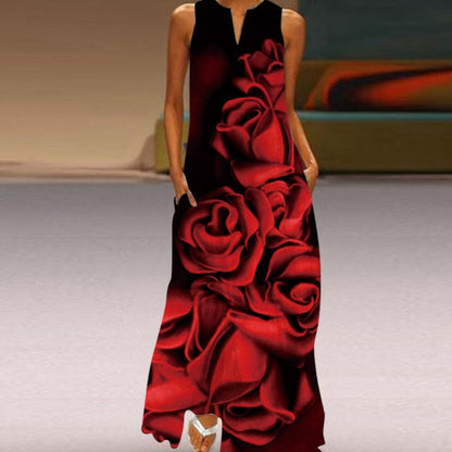 Variant image for Kvinnors Casual Klänning Högelastisk Mjölk Silke-31