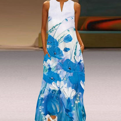 Variant image for Kvinnors Casual Klänning Högelastisk Mjölk Silke-81