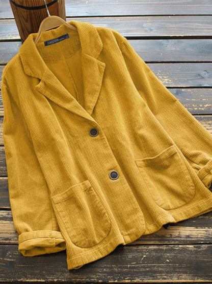 Damjacka Revers Polyester Komfortabel Design för Höst och Vinter 8