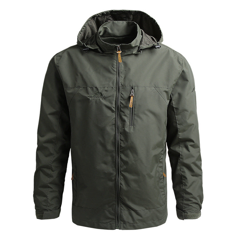 Herren-Softshell-Jacke, wasserdicht und winddicht, modernes Design-1