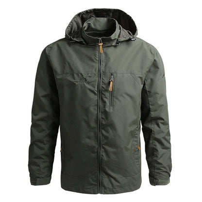 Herren-Softshell-Jacke, wasserdicht und winddicht, modernes Design-1