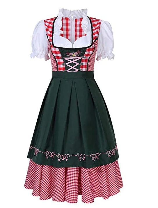 Variant image for Herr Traditionell Oktoberfest Dräkt Polyester Med Förkläde-25
