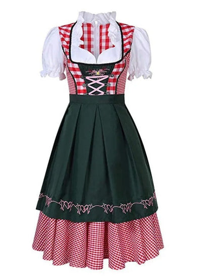 Variant image for Herr Traditionell Oktoberfest Dräkt Polyester Med Förkläde-25