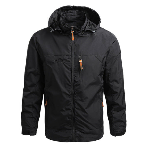 Herrjacka Vinter Justerbar Huva Softshell-1