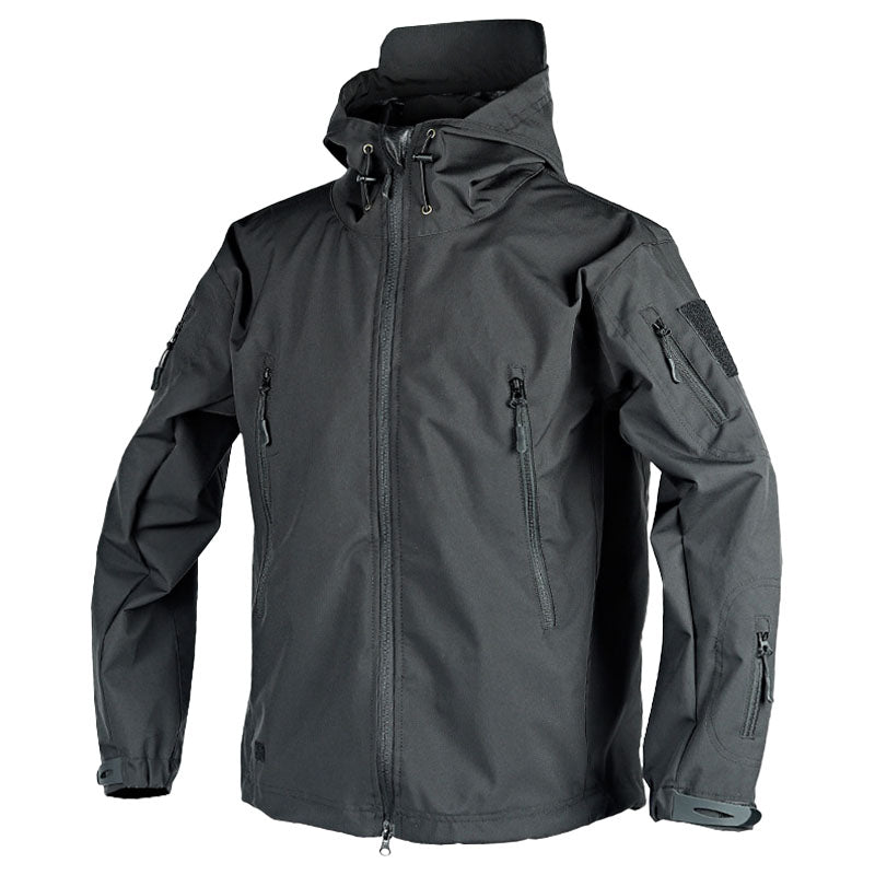 Herrjacka Vinter Klassisk Stil Funktionell Polyester-1