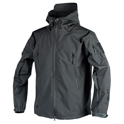 Herrjacka Vinter Klassisk Stil Funktionell Polyester-1