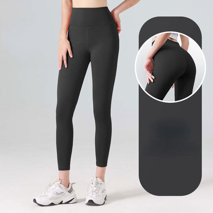 Variant image for Kvinnors Yoga Leggings Hög Midja Antisvetsmaterial-36