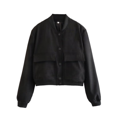 Variant image for Kvinnors Kort Jacka Bomberkrage Polyester-28