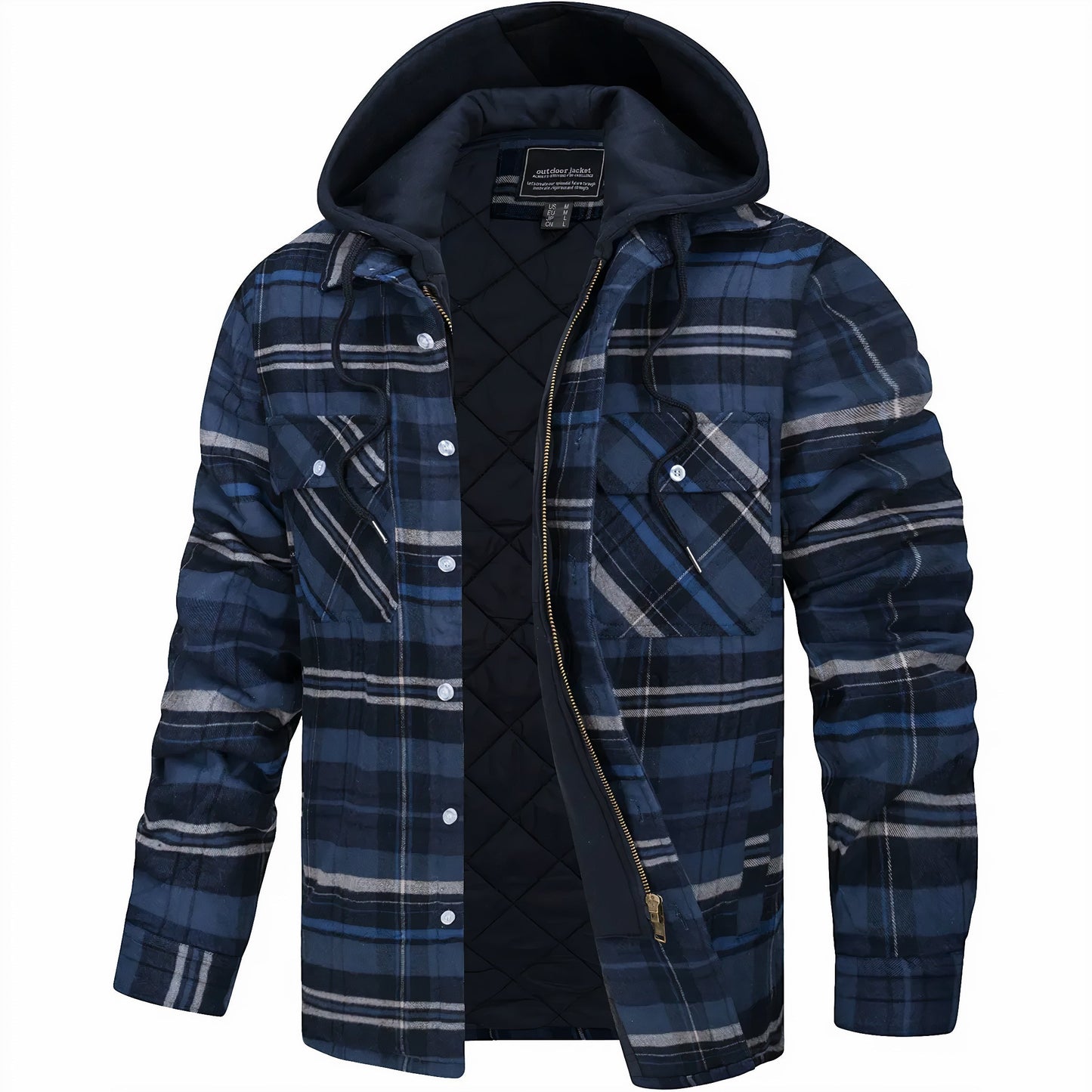 Damjacka Vattenavvisande Modern Design Fjäderjacka Polyester-6