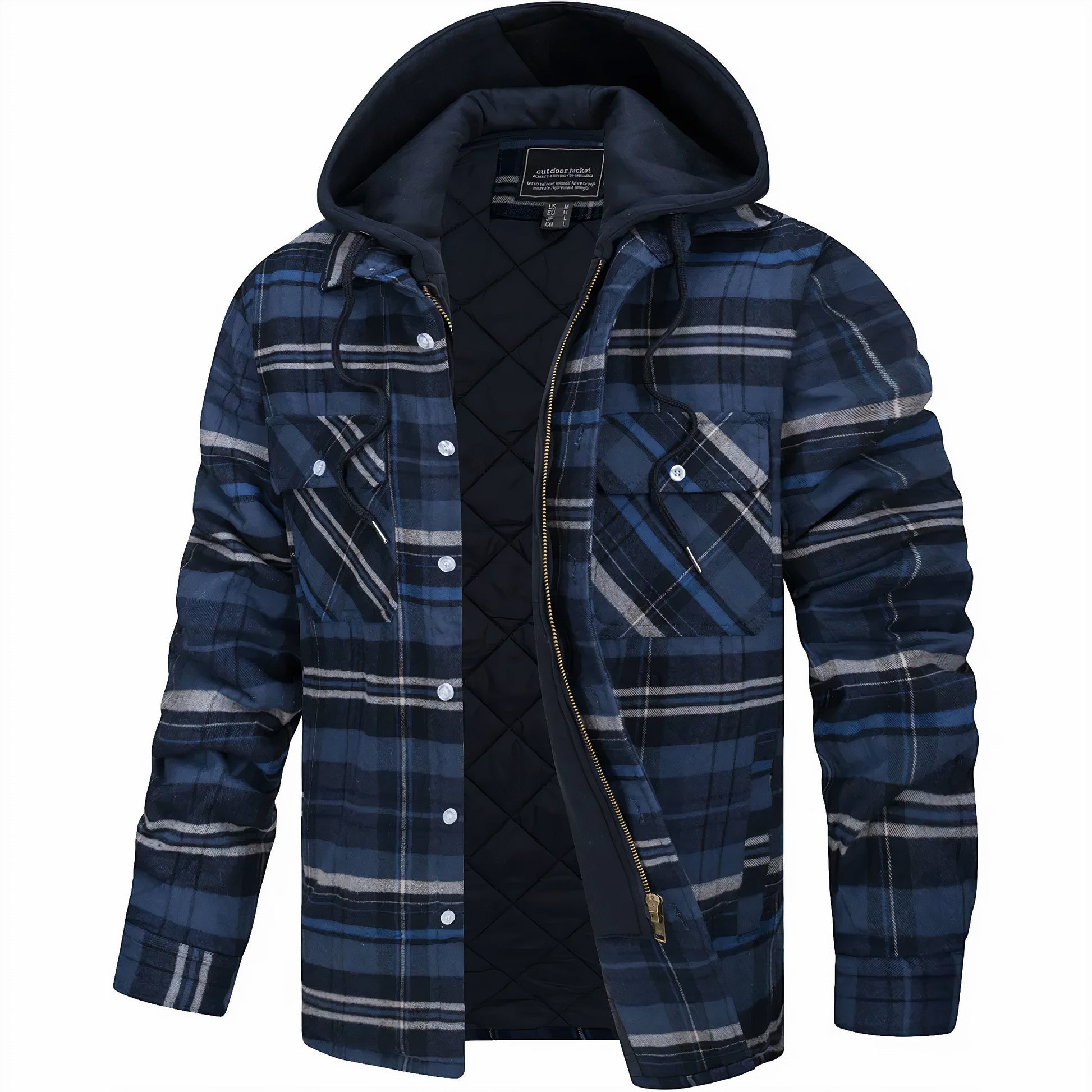 Damjacka Vattenavvisande Modern Design Fjäderjacka Polyester-6