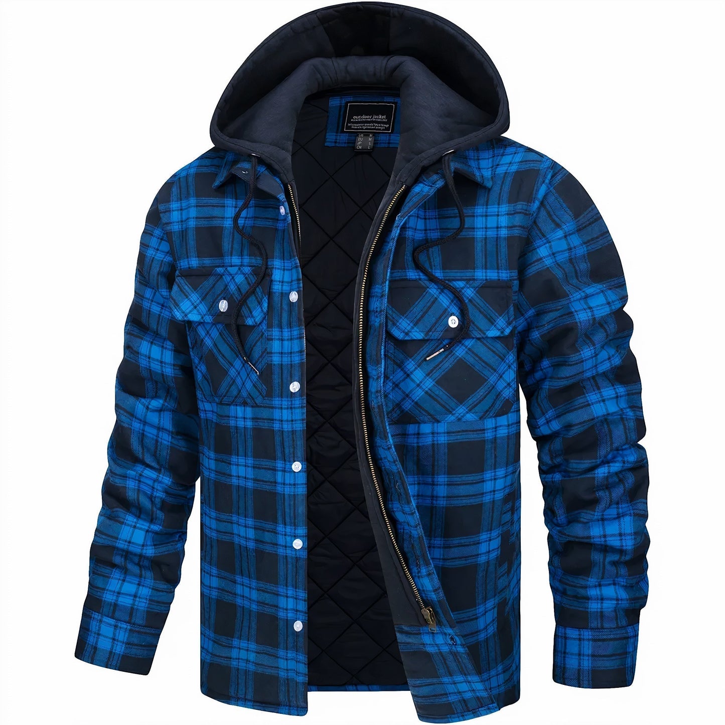 Damjacka Vattenavvisande Modern Design Fjäderjacka Polyester-2