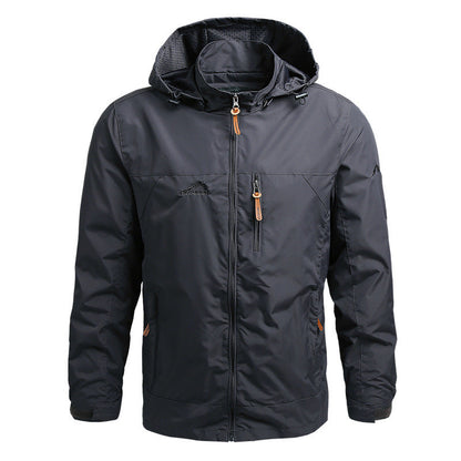 Herren-Softshell-Jacke, wasserdicht und winddicht, modernes Design-2