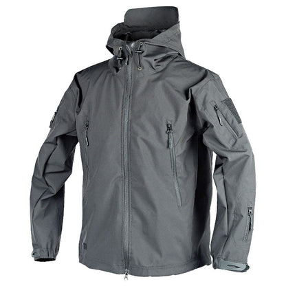 Herrjacka Vinter Klassisk Stil Funktionell Polyester-3