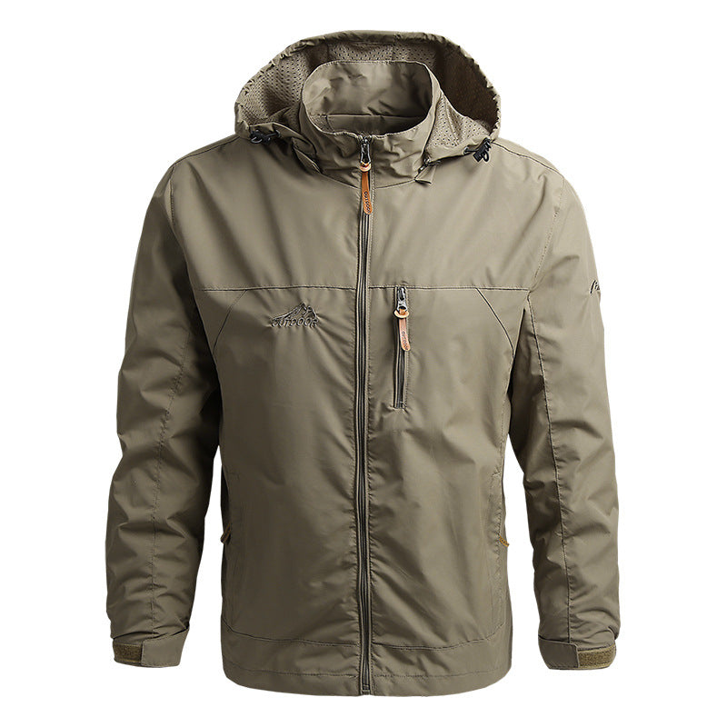 Variant image for Herren-Softshell-Jacke, wasserdicht und winddicht, modernes Design-15