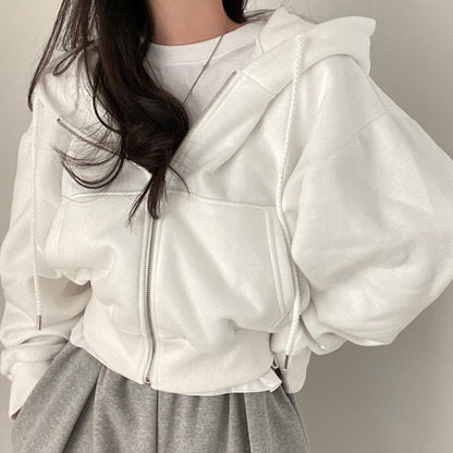 Oversized Väst Dam med Mjuk Hoodie i 100% Bomull – Bekväm och Stilren för Lager-på-Lager Styling 5
