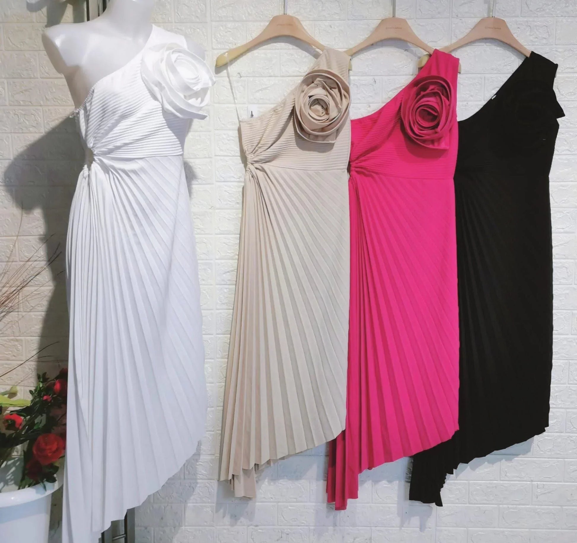 Variant image for Dam Jumpsuit Elegant Blommig Design Polyester Elastan-13