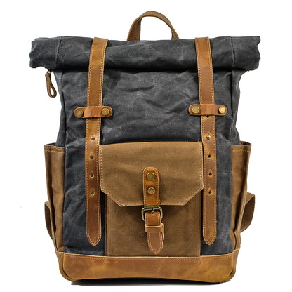 Variant image for Unisex Ryggsäck Wolff-Top Vaxad Bomullsduk-2