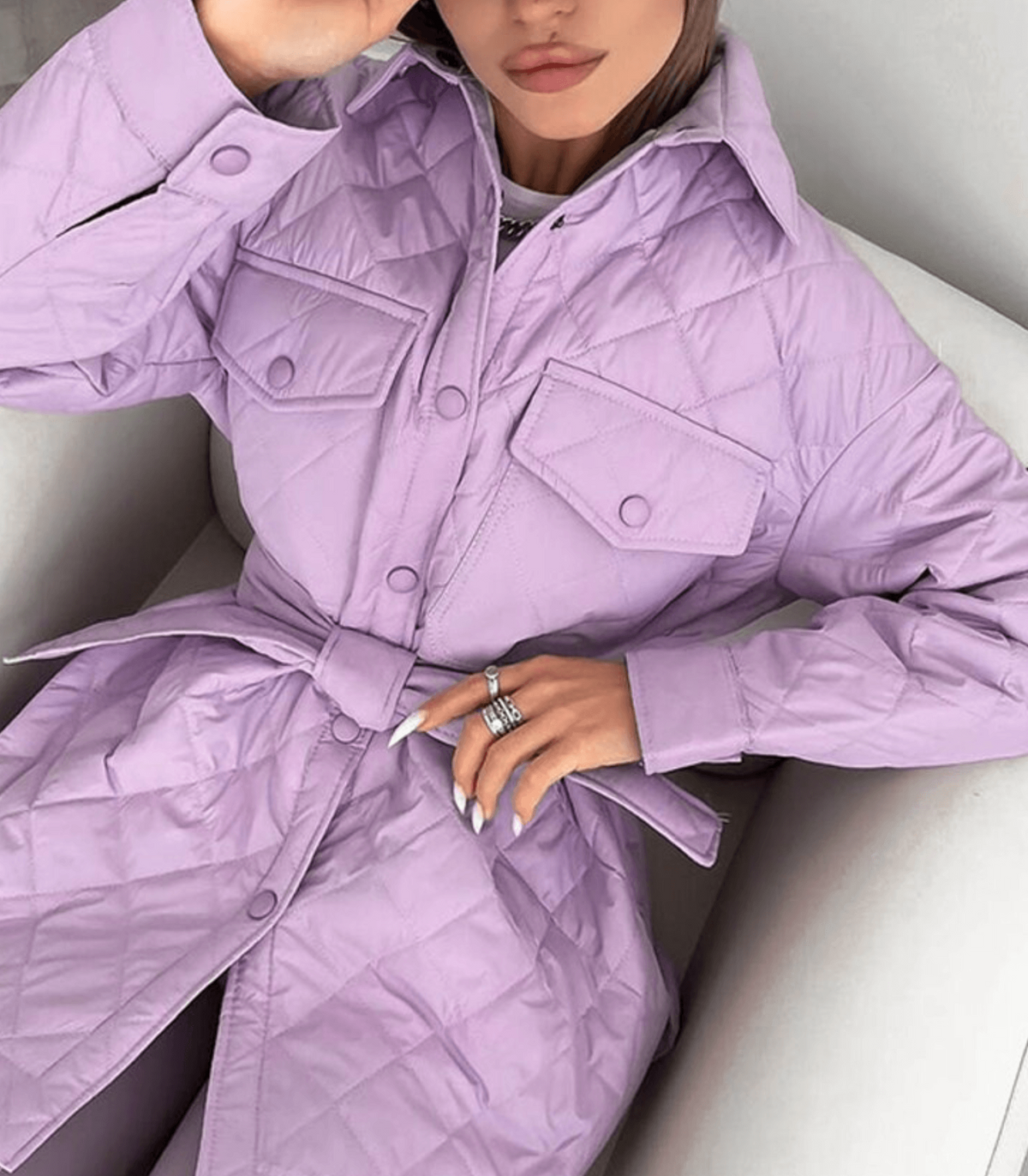 Variant image for Jacke, Oversized, für Herren, gepolstertes Polyester-19