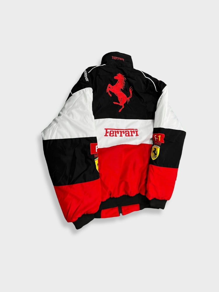 Herrjacka Vintage Racing Stil Polyester Bomull-5