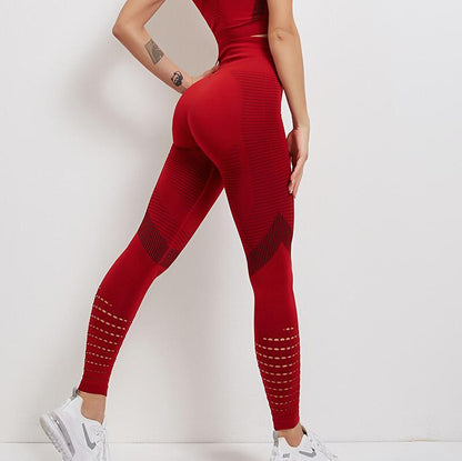 Variant image for Damleggings Hög Midja Träningsstil Polyester-33