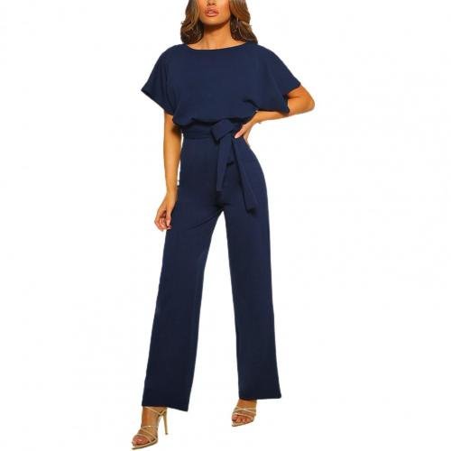 Variant image for Dam Jumpsuit Rund Halsringning Lätt Polyester-13