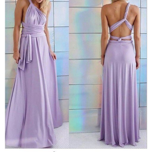 Variant image for Damklänning Lång Ärmar Polyester Fina Dam Klänningar-58