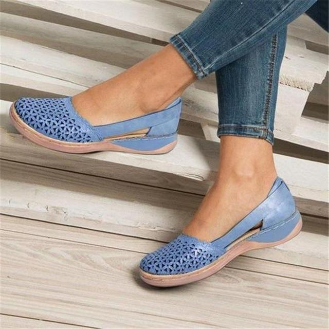 Variant image for Kvinnors Loafers i Läder Elegant Passform-28