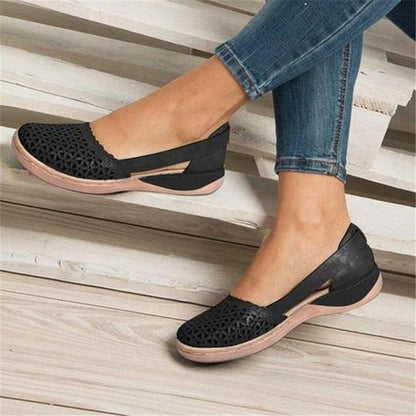 Variant image for Kvinnors Loafers i Läder Elegant Passform-37