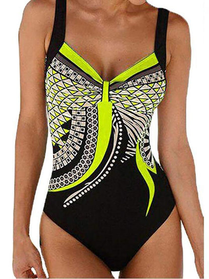 Dam Monokini Baddräkt Push-Up Polyester Shaping 6