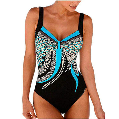 Dam Monokini Baddräkt Push-Up Polyester Shaping 1