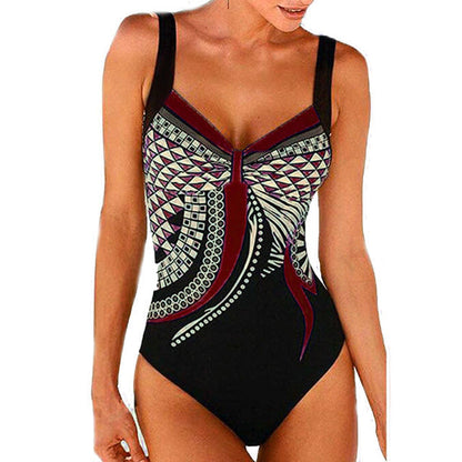 Dam Monokini Baddräkt Push-Up Polyester Shaping 8