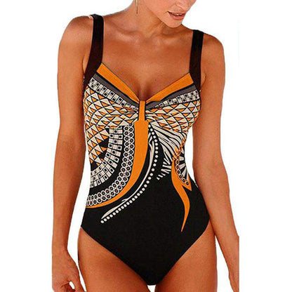 Dam Monokini Baddräkt Push-Up Polyester Shaping 9