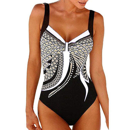 Dam Monokini Baddräkt Push-Up Polyester Shaping 11