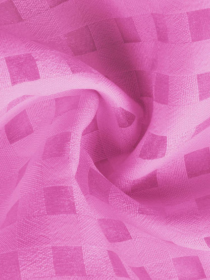 Dam A-linjeklänning Fyrkantig Halsringning Kort Ärmar Polyester-6