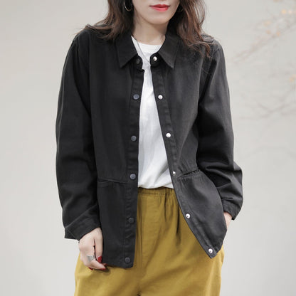 Damjacka Trendig Polyester med Moderna Detaljer-1