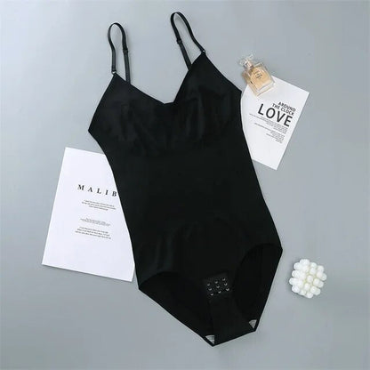 Dam Bodysuit Full Kroppsform i Nylon med Smickrande Silhuett – Push-Up-Bust och Anpassad Passform, Flera Storlekar 8