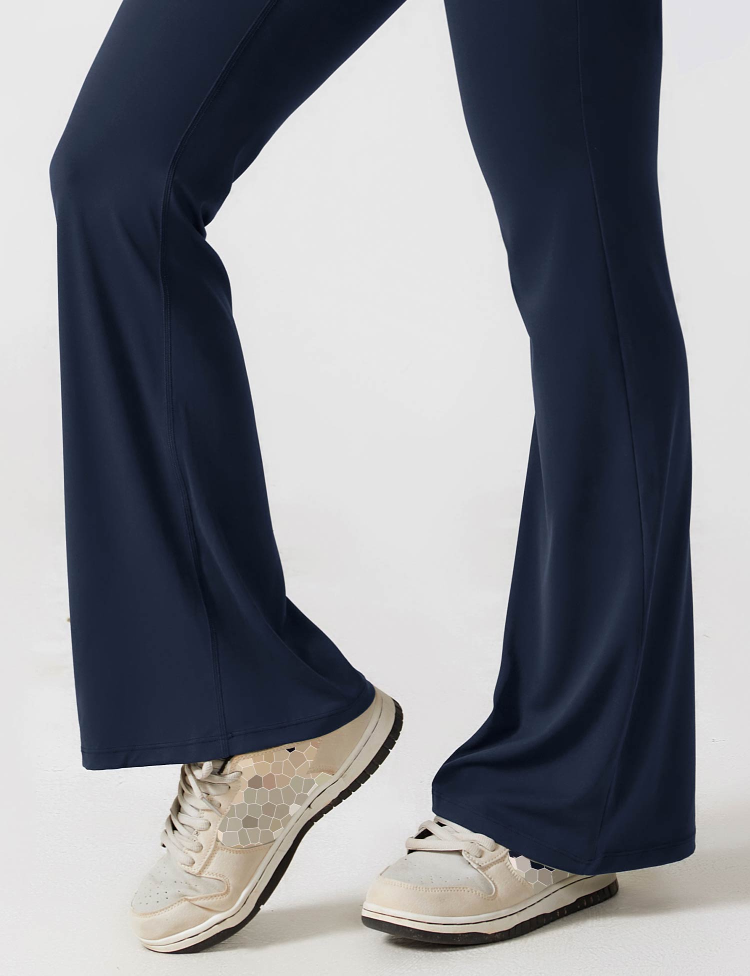 Dam Jumpsuit V-ringad Flared Nylon Spandex-6