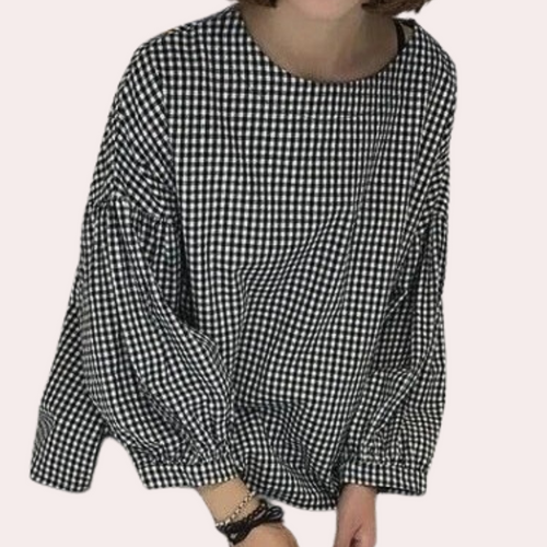 Kvinnors Topp Trendig Mjuk Material-1